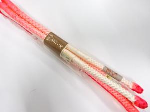 未使用品　正絹　手組帯締め